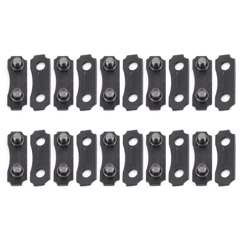 

10sets 3/8'' Chain Link Repair Preset Straps 10 x Repair Kit Saw Chain 3/8 LP