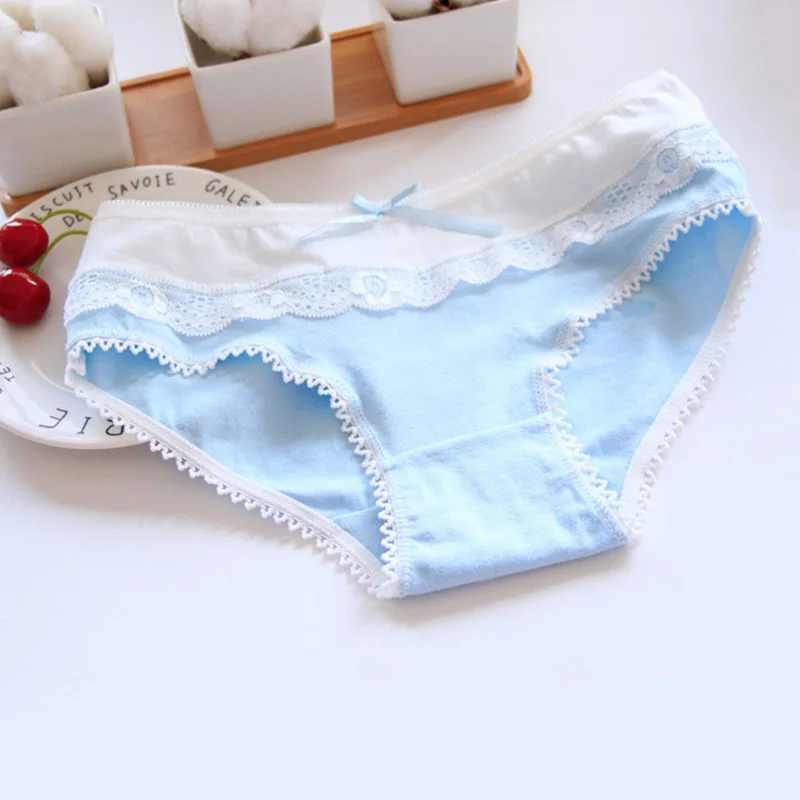 

New Underwear Women Panties Brief Girls Sexy Cotton Panties Lingeries Stripes Cueca