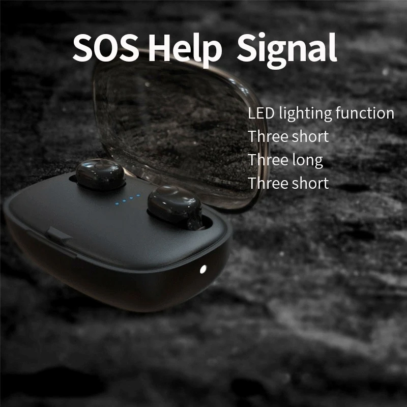 A18 bluetooth-гарнитура TWS Bluetooth 5 0 сабвуфер беспроводные наушники зарядка светодиодный