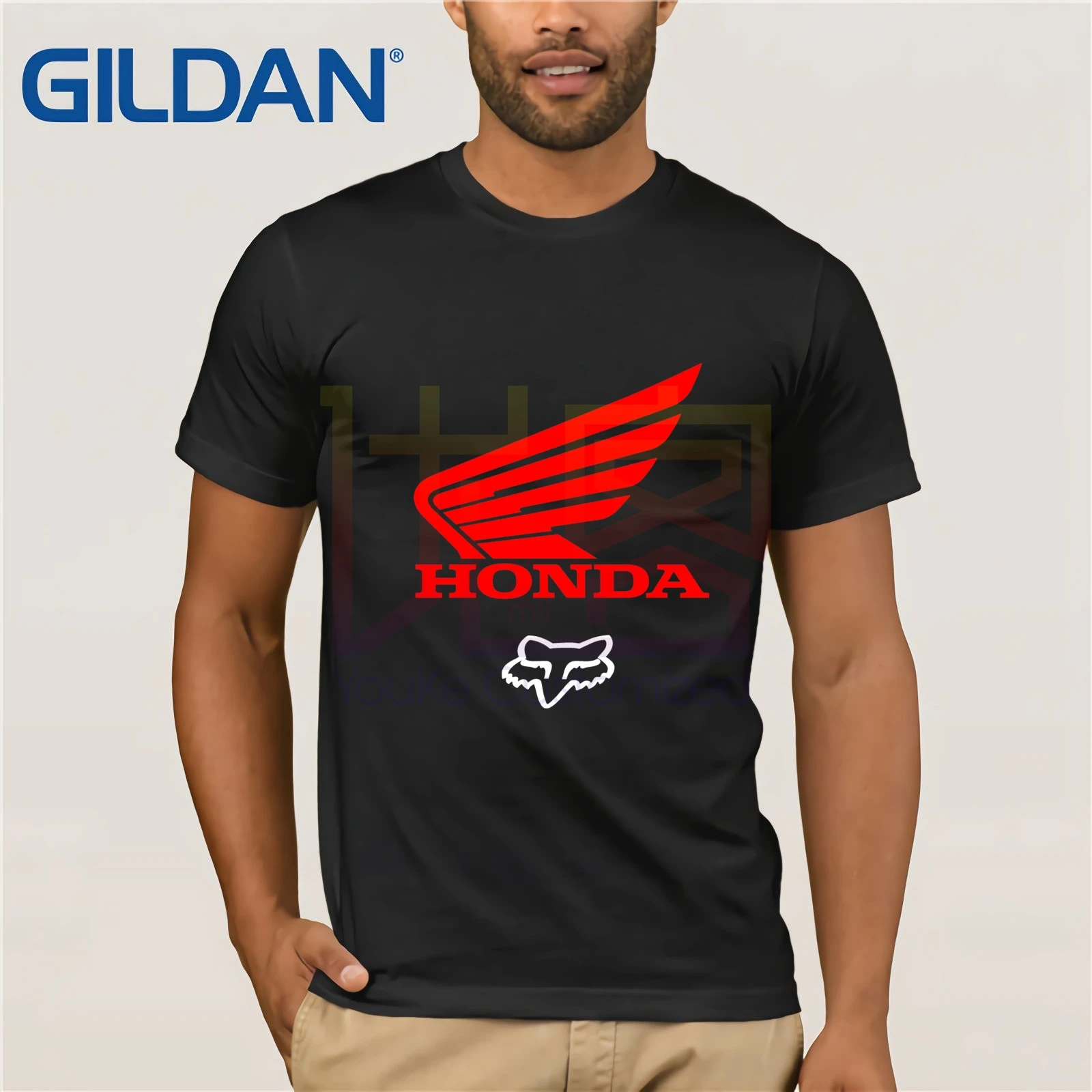 Футболка с рисунком лисы Уникальная футболка короткими рукавами е образная