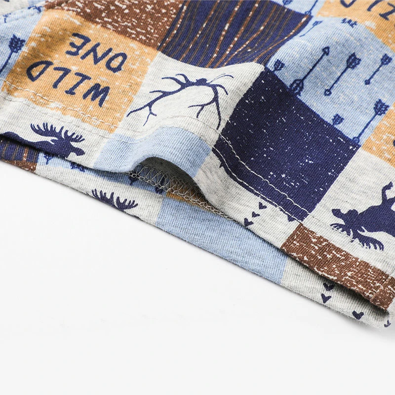 4pcs/ot Mens Boxers Underwear Cotton Boxer Underpants Homme Boxershorts Cazoncios Hombre Jockstrap Panties for Man U Convex