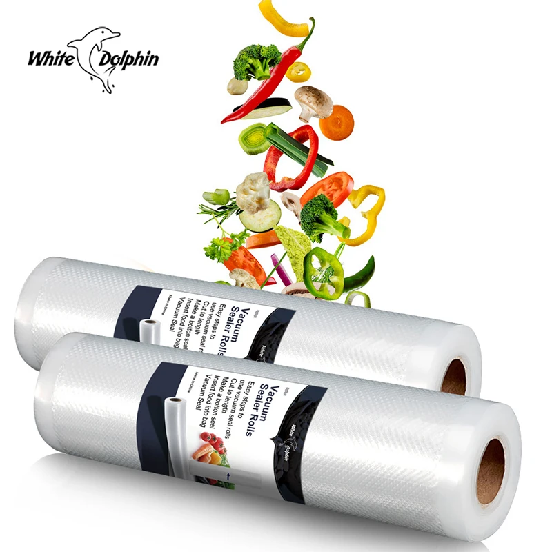 Вакуумный упаковщик пищевых продуктов 3 рулона 15 пакетов в подарок бытовой
