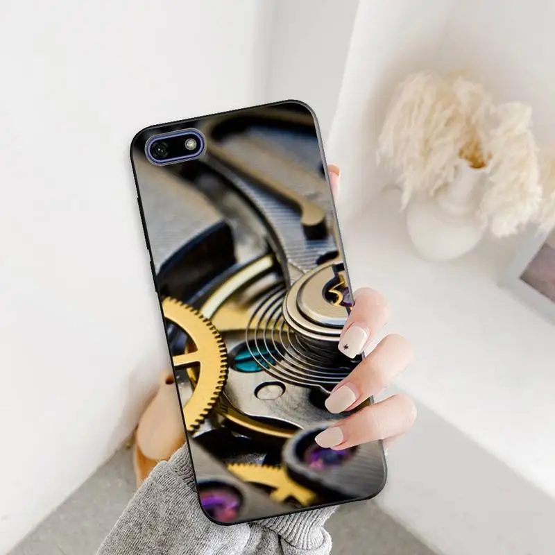 

Lite Steampunk Machine Gears Phone Case For Xiaomi 5 6 8 9 10 F1 X Se Lite Pro Note Mix 2 3 10 Cover