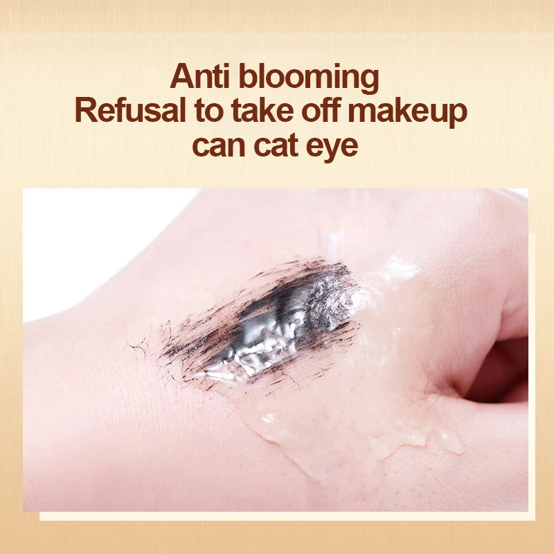 

1 Pc Sweatproof Mascara Waterproof Smooth Long Lasting Not Easy To Smudge Mascara Female Makeup Curling Cosmetics TSLM2
