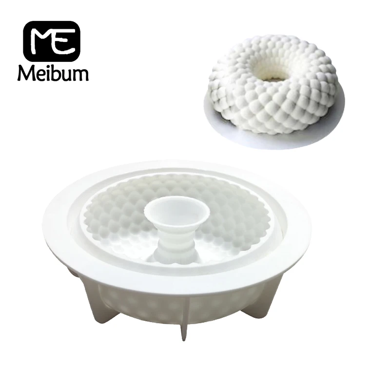 Круглая силиконовая форма для торта в виде кексов meiбудин поднос кондитерских