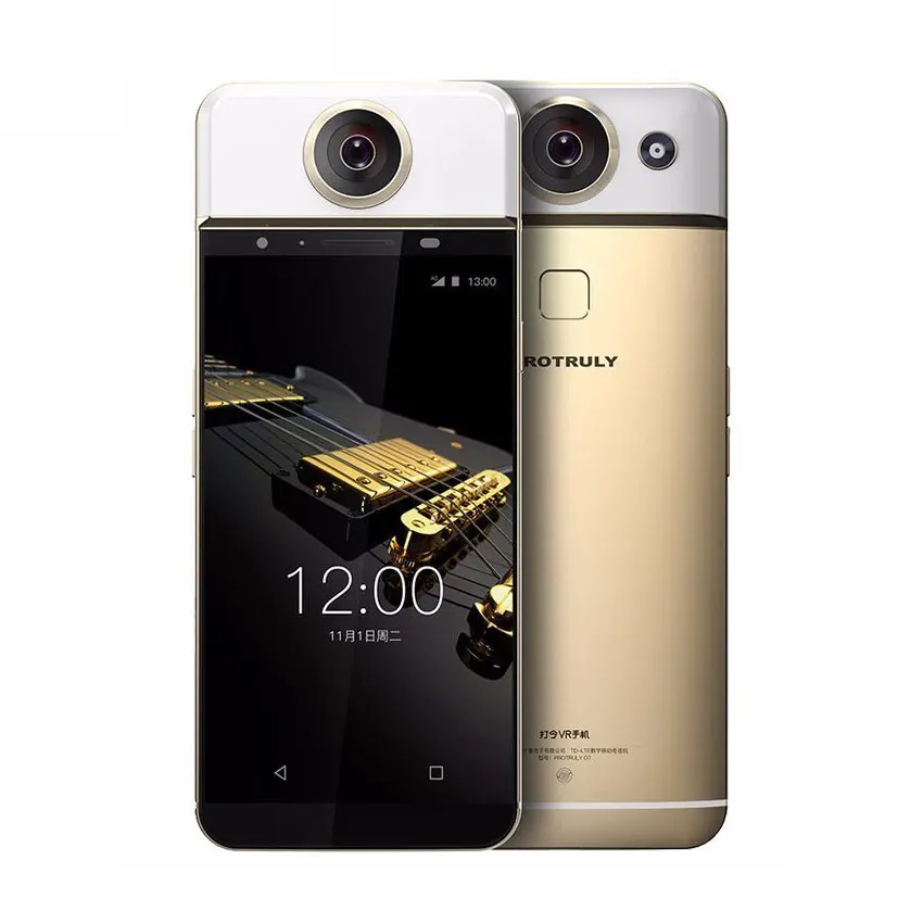 Смартфон с панорамной видеокамерой 4K 360 VR Helio X20 Deca Core AMOLED 5 дюйма lte 4G Full HD |