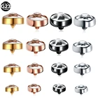 1 шт. 16 г микро дермальный пирсинг титана дермальный Якорь Пирсинг Кристалл дермальный якорь верхняя кожа погружной поверхность, Ювелирное Украшение для пирсинга