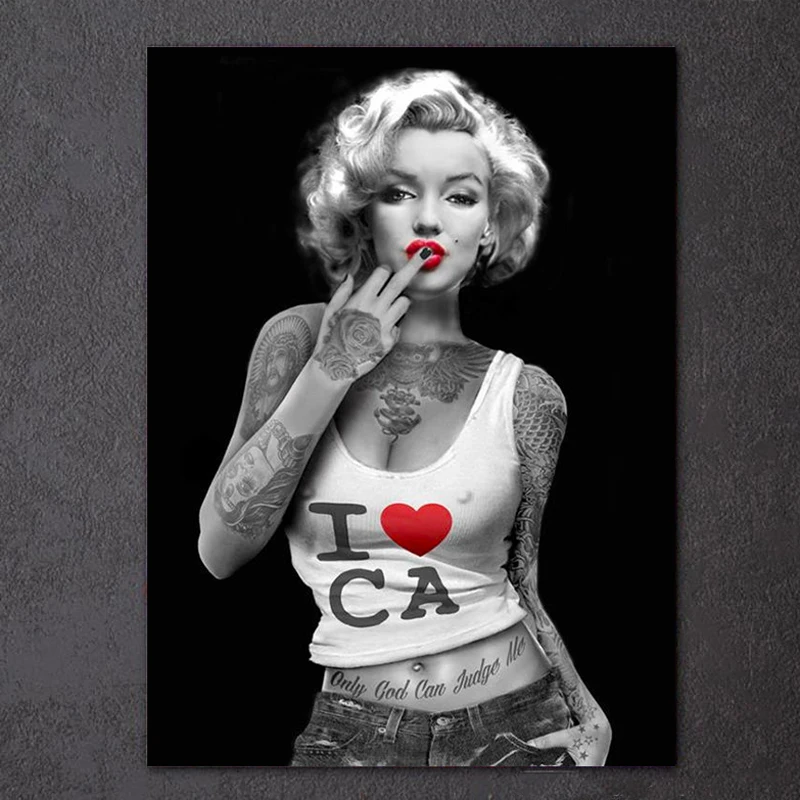 Полный 5D DIY Алмазная картина Монро актриса 3D вышивка крестиком Мозаика Украшение