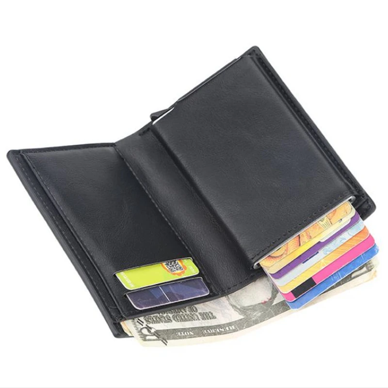 Новинка держатель для кредитных карт автоматический выдвижной винтажный