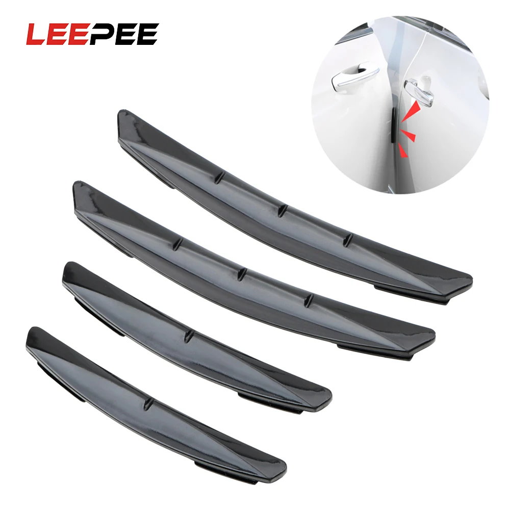 LEEPEE 4 шт./компл. защитные щитки для края автомобильной двери противоскользящая