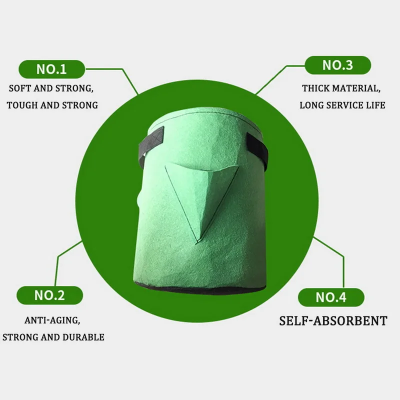 Сумка для выращивания клубники контейнер растений объемом 5/7/10 галлонов сумка