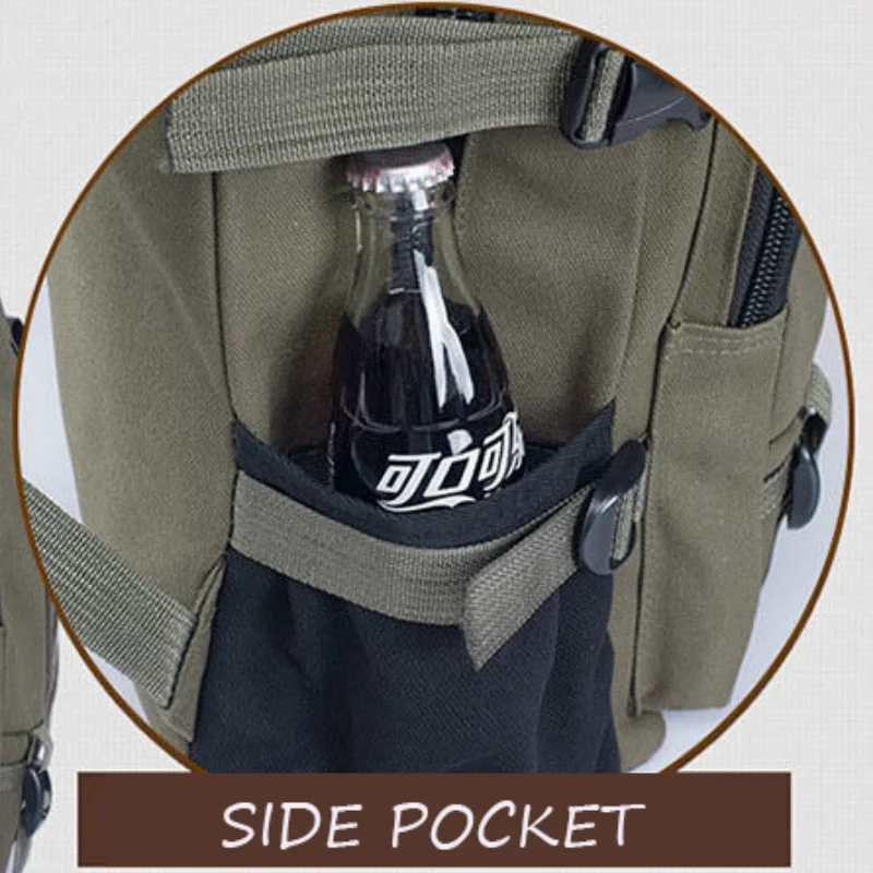 

Backpacks Canvas Large Capacity Multi-function Simple Korean Style Travel Men Women Leisure Ulzzang Chic Packbags Student Retro