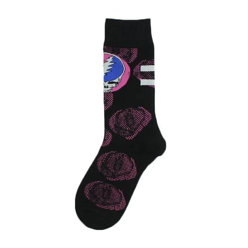 women fashion casual cotton socks happy funny japanese art socks character knit pattern novelty sock men trump socks lady teen