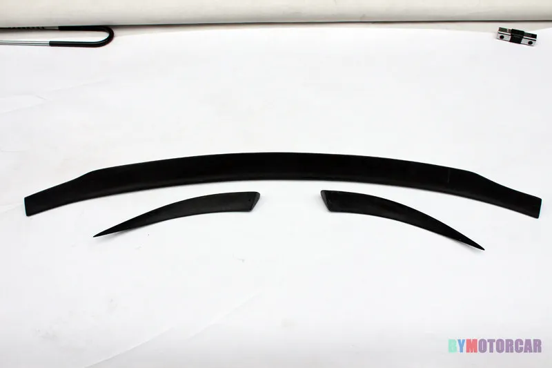 Три листа Стиль углеродного волокна спойлер багажника подходит для Porsche