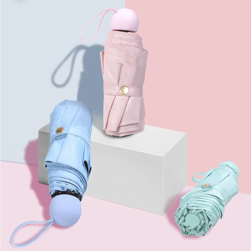 Зонт для любой погоды большой UV-Женский солнцезащитный двойной складной зонт