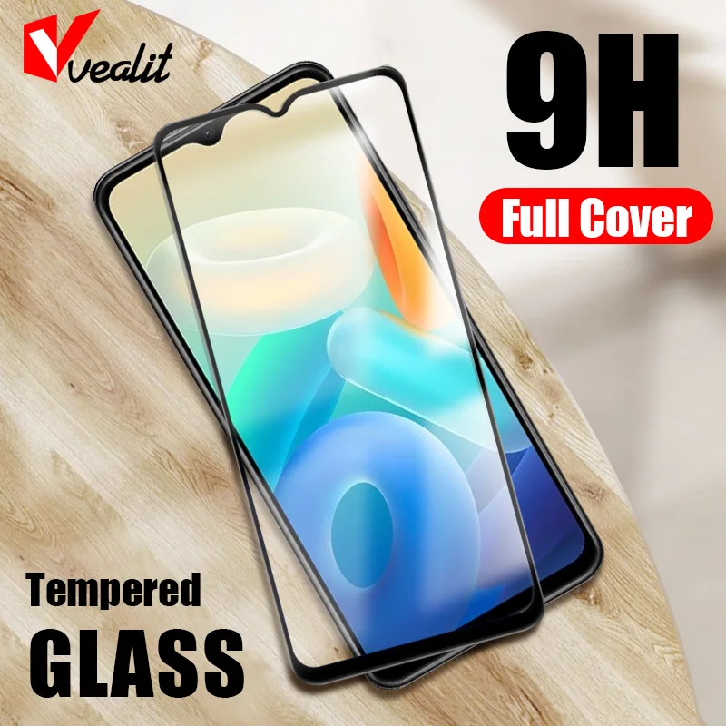 

9H Full Cover Screen Protectors For Vivo Y76s Y74s Y54s Y55s Y33s Y31s Y31 Y21 V23e V21e V21 V20 SE X70 X60 X50 Tempered Glass