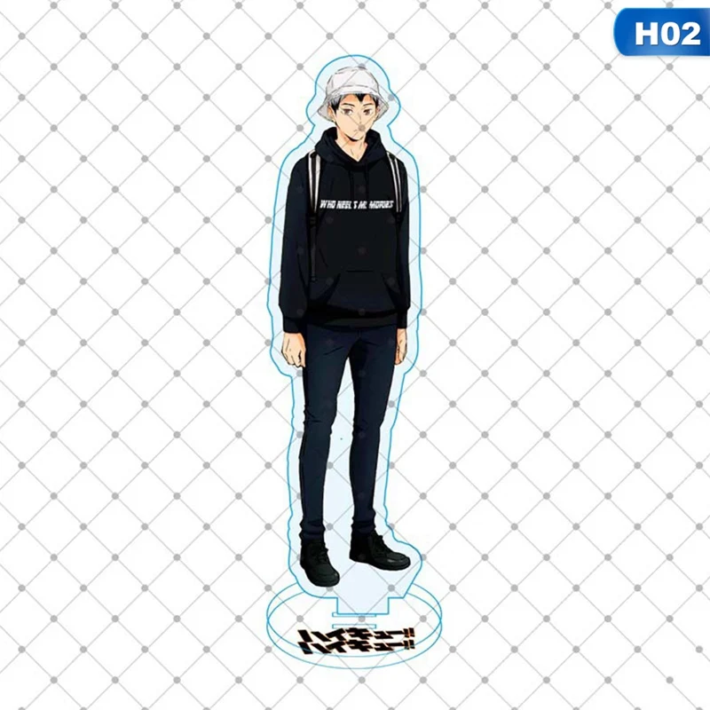 1 шт. Аниме Haikyuu! Акриловая настольная подставка фигурки модели для волейбола