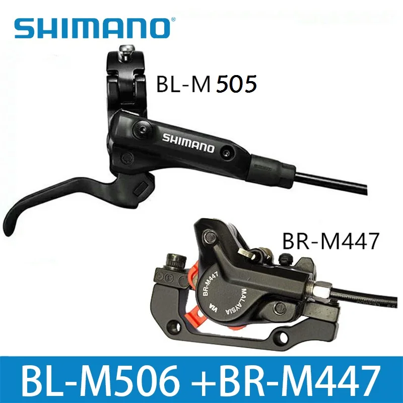 BL M505 тормозной рычаг и BR M447 суппорт MTB горный велосипед гидравлический дисковый