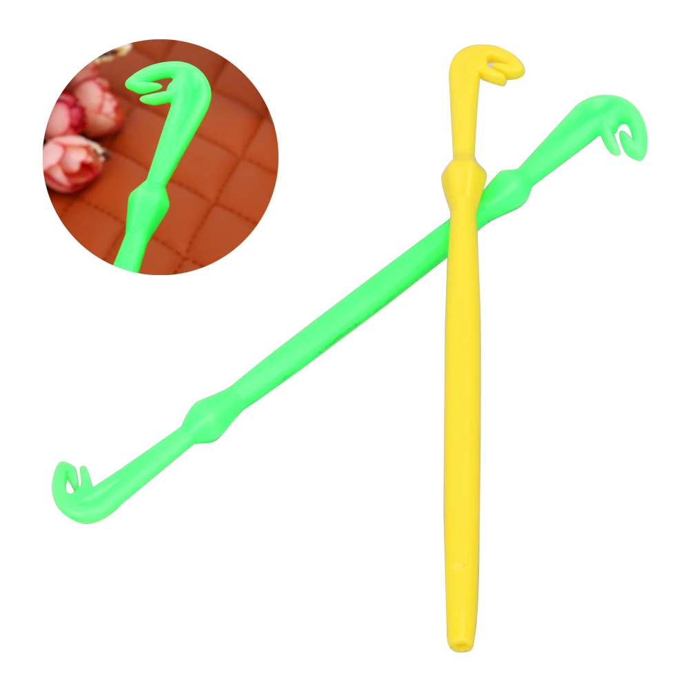 

2Pcs Tie Fast Knot Hook Loop Tyer Disgorger Tool Tying Tool for Fly Fishing Line Tier Kit Fishing Detacher Device Pesca Dropship