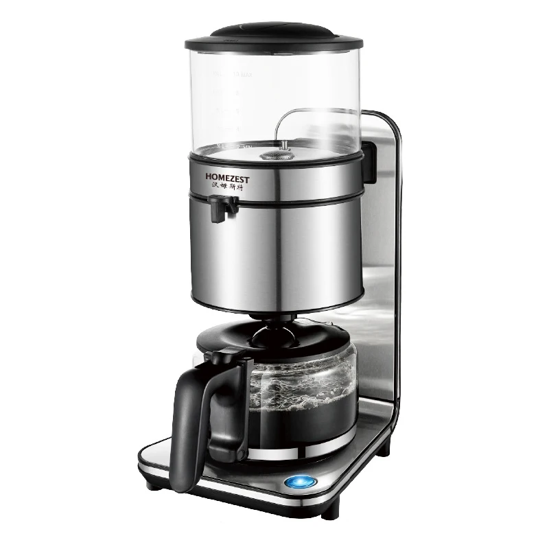 

Automatic Coffee Machine Cafetera Espresso Machine Household Commercial Stainless Steel Body Automatic Drip Cafe Maker T