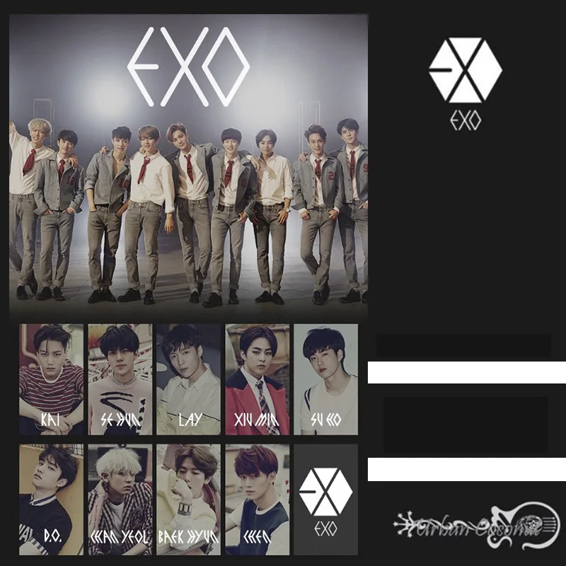 Ожерелья и кулоны Exo-m Exo-k ожерелье Baek Hyun Чан Ёль Xiumin Kpop подвеска украшения подарки