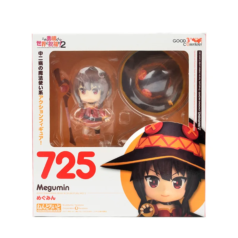 Фигурка героя из аниме Благословение Бога на этот чудесный мир Megumin 725 ПВХ