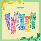 Милый дневник с лесом, листьями, дневником и коллажем