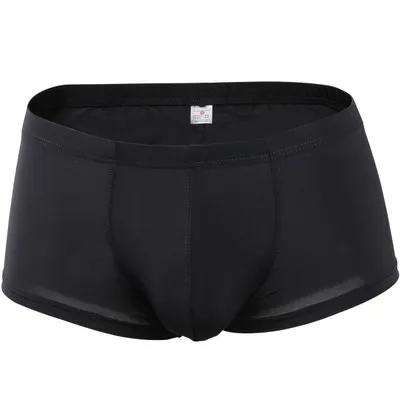 

PS BRAND Men Boxer Sexy men underwear U convex Pouch adjustable size Ring cockstraps men trunk Shorts Gay Underwear PS506