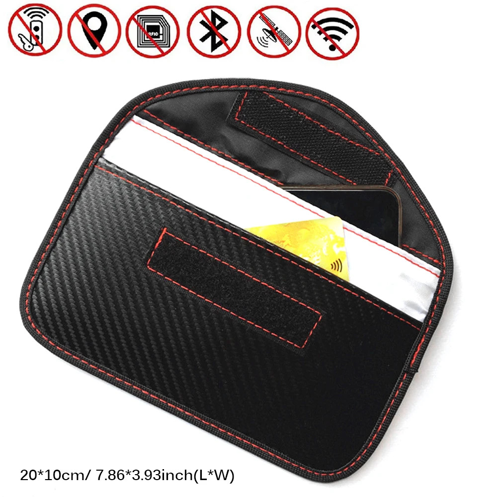 Новый чехол блокирующий сигнал защитный чехол-кошелек для телефона двухслойный