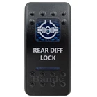 Крышка только! Автомобиль Лодка RV задний дифференцированный замок крышка переключателя коромысел крышка синее окно с маркировкой контрольная крышка аксессуары для крышки