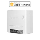 Sonoff MINI R2 Интеллектуальный Wi-Fi переключатель с двойным управлением, homekit, прямой голосовой контроллер siri