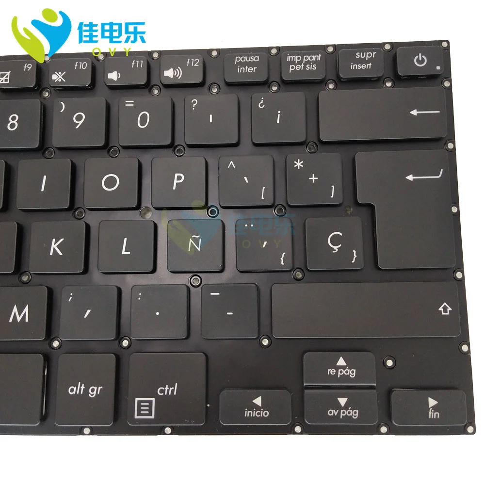 Испанская клавиатура для ноутбука Asus vivobook S410 S410UA X411U X411 UQ X411UA X411UN X411UF X411QA 0KNB0 F600BE00 |