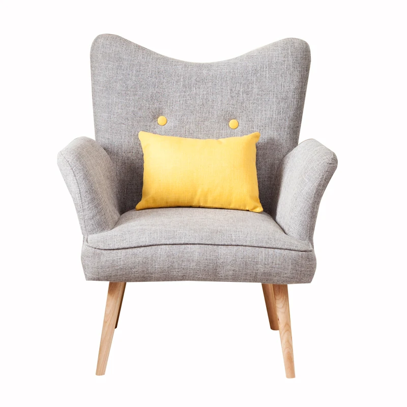 Скандинавский одиночный диван минималистичный для отдыха Ins светильник