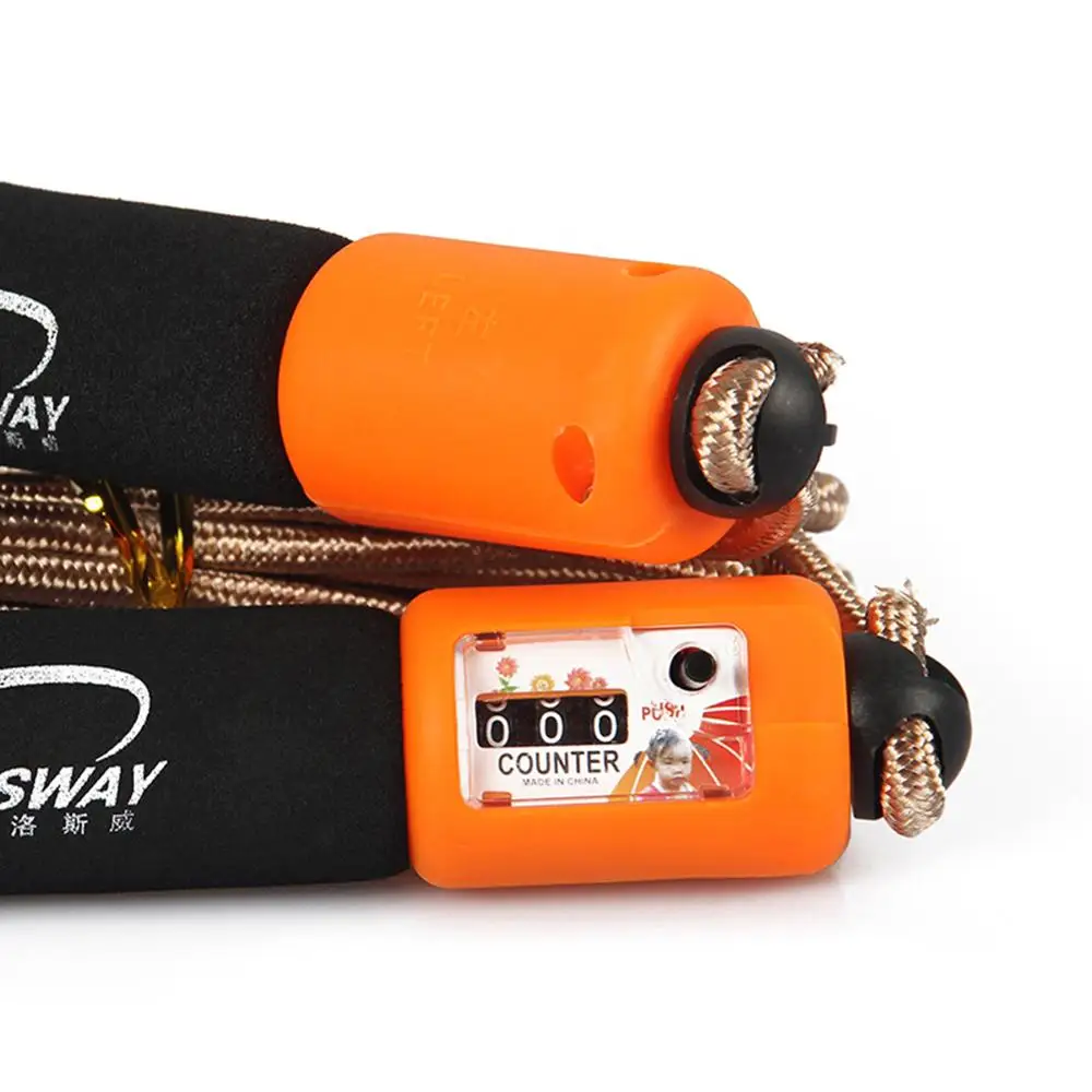 118 &quotСкакалка со счетчиком Регулируемая Скакалка без спутывания плетеная