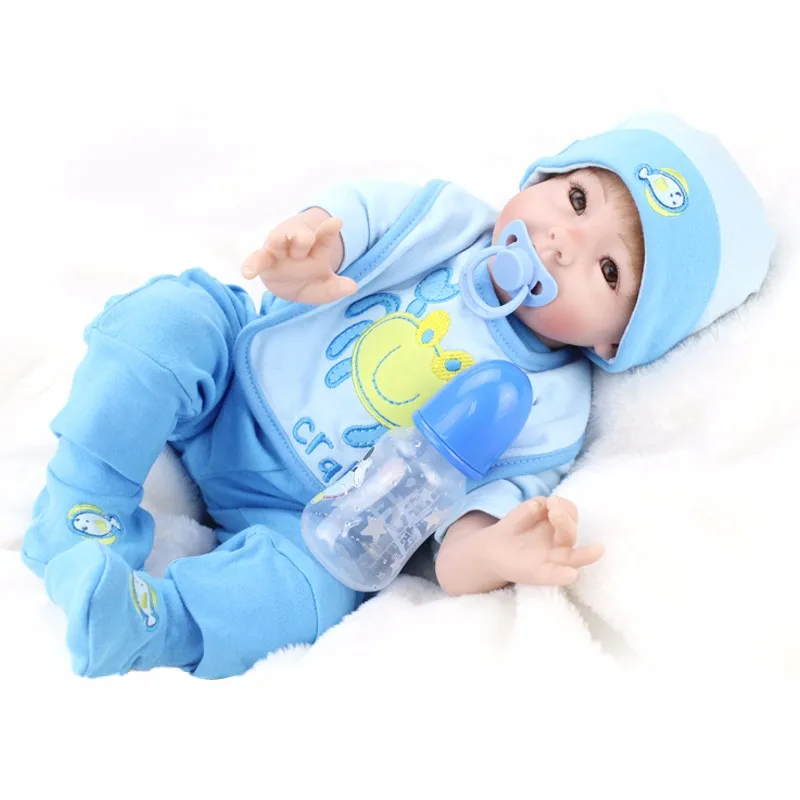 51 см кукла новорожденного ребенка DOLLMAI Горячая продажа игрушка силиконовые reborn