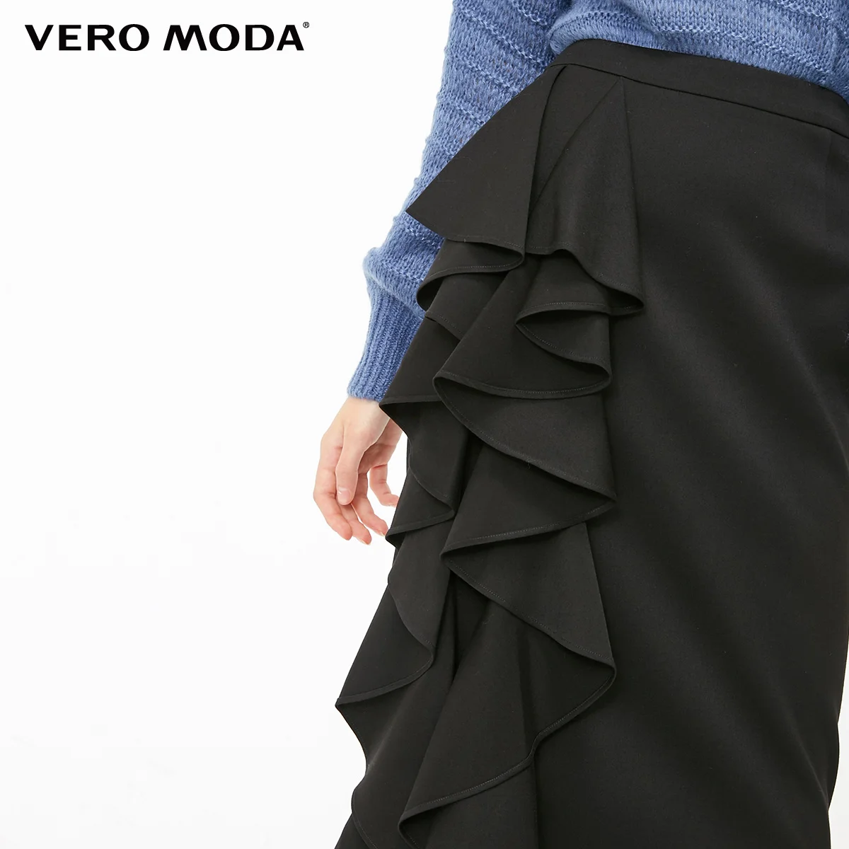 Женские юбки с оборками Vero Moda | 319116519 Женская одежда