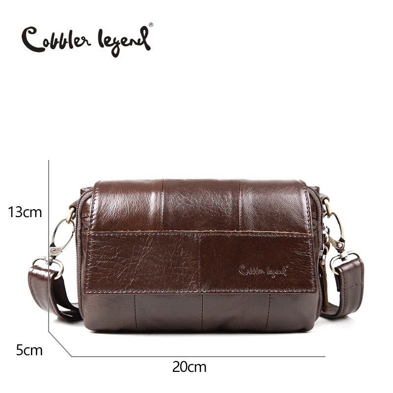 

Cobbler Legend Genuine Leather Small Handbags Original Women's Messenger Bag Vintage Crossbody Shoulder Bags For Women #803211