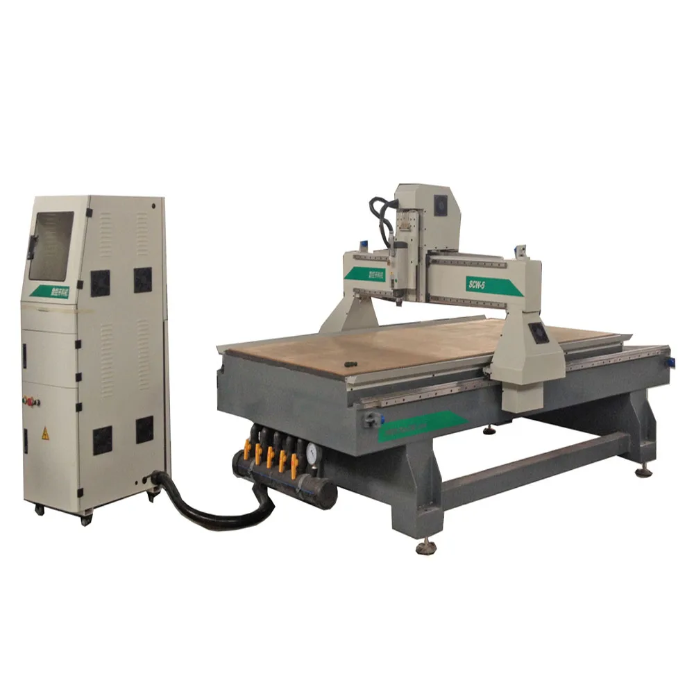 NC Studio/Mach3 English Wood Cutting Machine 1325 MDF Engraver CNC Milling Machine Aluminum Cutter CNC Router