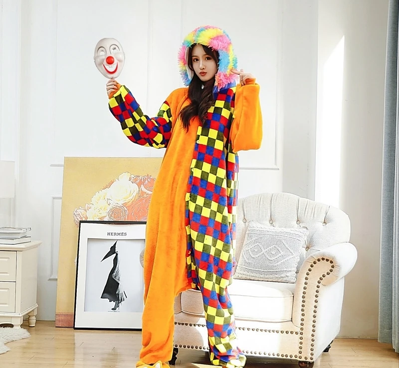 Комбинезон с изображением клоуна голубого печенья монстра красного цвета Улица