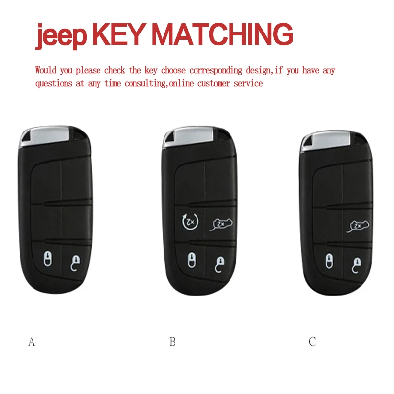 Чехол для ключей Jeep Guide, чехол для ключей Jeep Liberty Freedom Grand Commander Grand Cherokee
