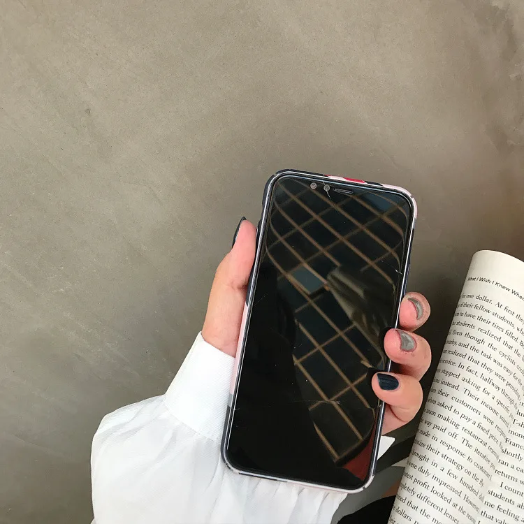 IMIDO чехол для iPhone 7 Plus в японском стиле Необычные Карп Koi Fish Чехлы для iPhone X XR XS Max 8 7 6 6S Plus полный жесткий чехол