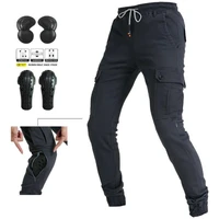 summer men motorcycle pants aramid moto jeans protective gear riding touring black motorbike trousers blue motocross jeans