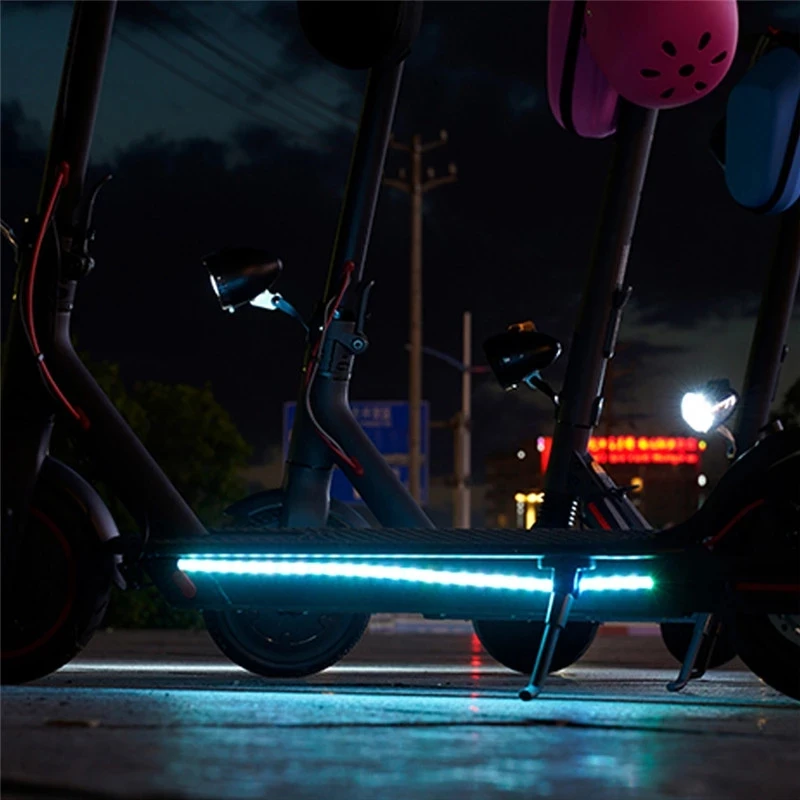 

LED Strip Light Flashlight Bar Lamp For Xiaomi M365 Electric Scooter Skateboard Night Light Long Light Remodel M365 Accessories