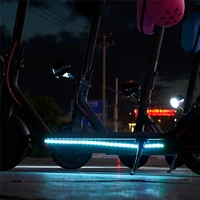 led strip light flashlight bar lamp for xiaomi m365 electric scooter skateboard night light long light remodel m365 accessories