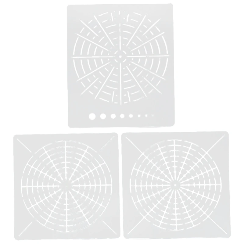 

G92E Mandala Painting Templates Stencils for DIY Rock Scrapbook Coloring Embossing