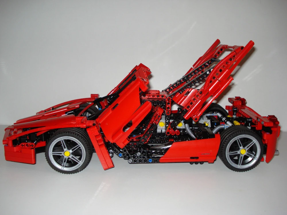 Моделирующая модель суперкара aibloly 9186 1:10 строительный блок развивающие