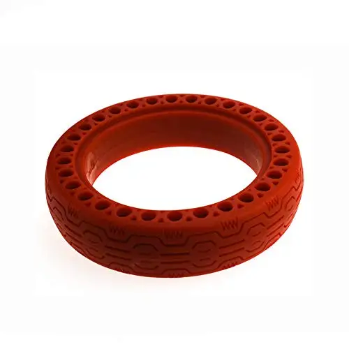 Hollow tires Бескамерные Твердые Полые Резиновые Шины для Xiaomi M365 прочная анти-Взрывная разноцветная шина для Xiaomi Mijia M365 Электрический скутер - Цвет: Hollow tires