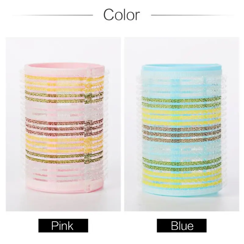 6 шт магические воздушные челки волос бигуди для ухода за спальный не нагревается