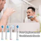 4 шт., сменные головки для зубной щётки Oral B