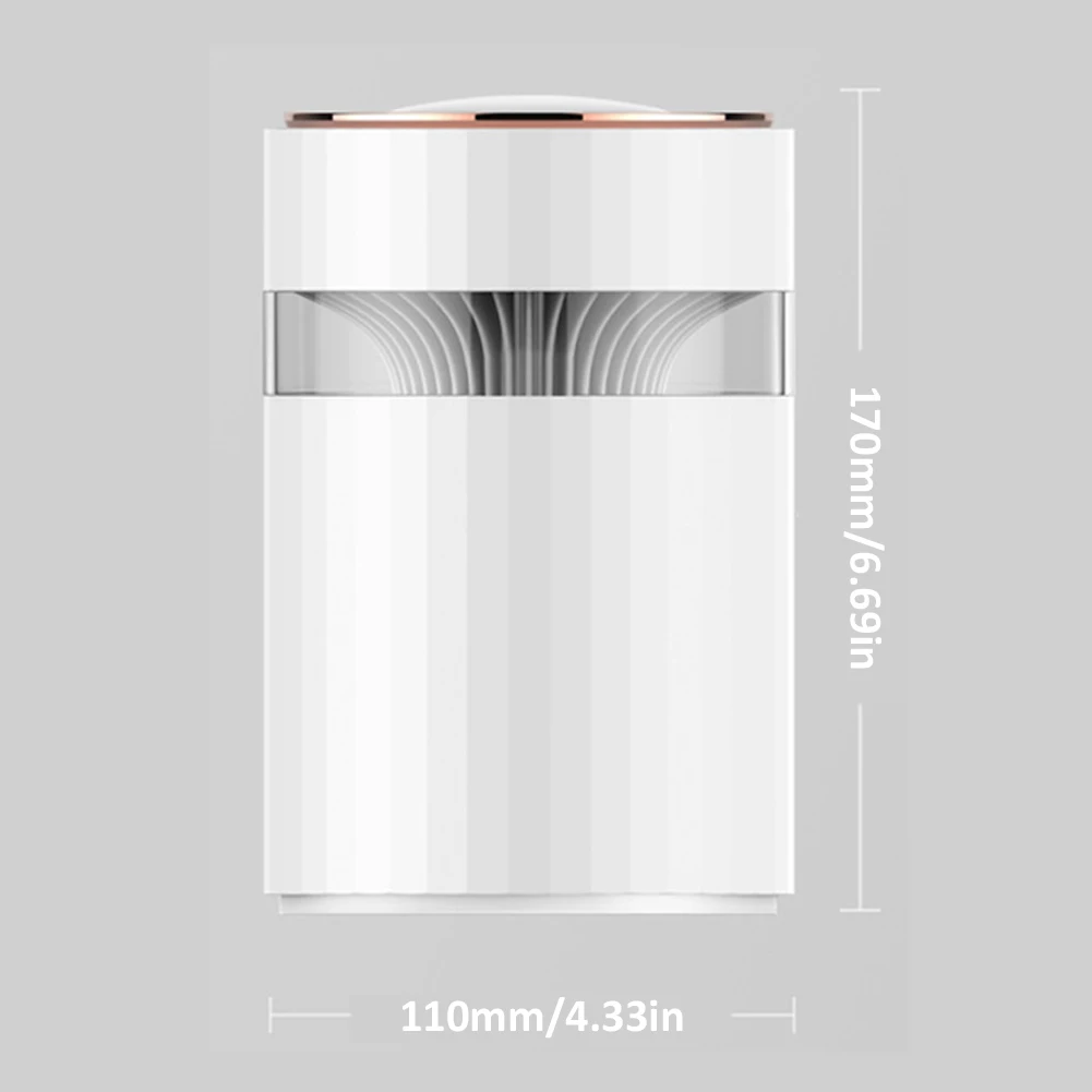 

Small Portable Air Humidifier Usb Wireless Electric Humidifiers Diffuser Cool Mist Maker Night Lamp Purification For Home 900ml